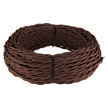 W6452514 Ретро кабель витой  2х1,5 (коричневый) Favorit Runda Werkel a050781 фото