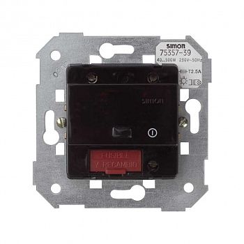 75357-39 ИК-выключатель симисторный с дистанционным и местным управлением (проходной), 40-350Вт, S27, S82, S8 Simon фото